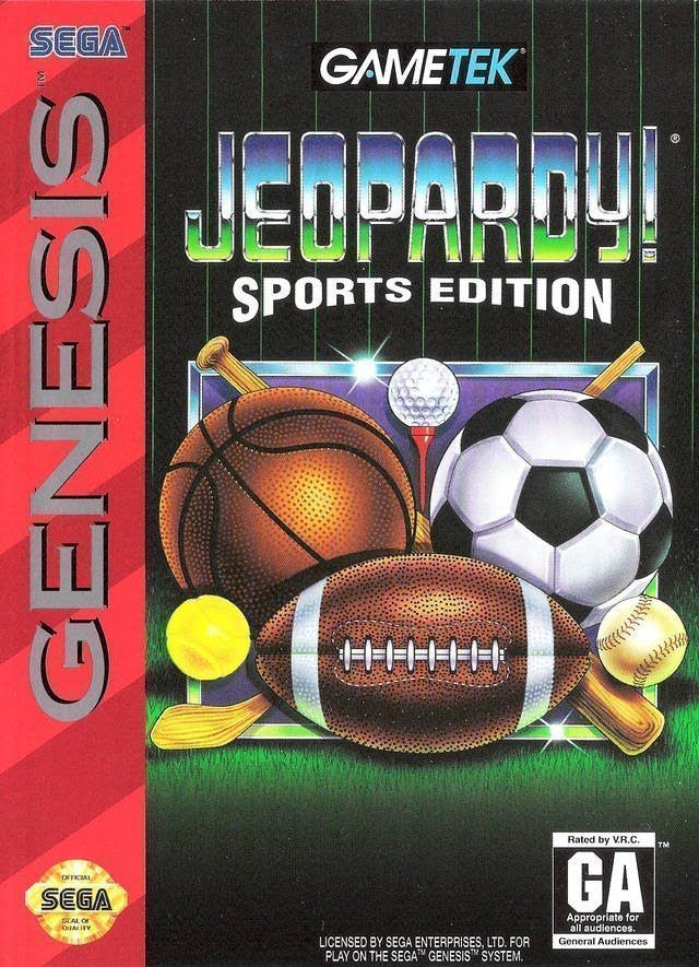 Jeopardy Sports Edition (USA) Game Cover